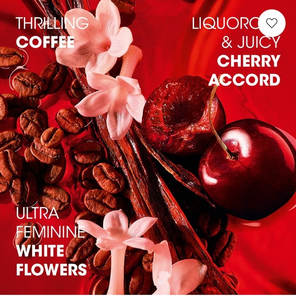 Yves Saint Laurent Black Opium Eau De Parfum Over Red - Picture 2 of 5